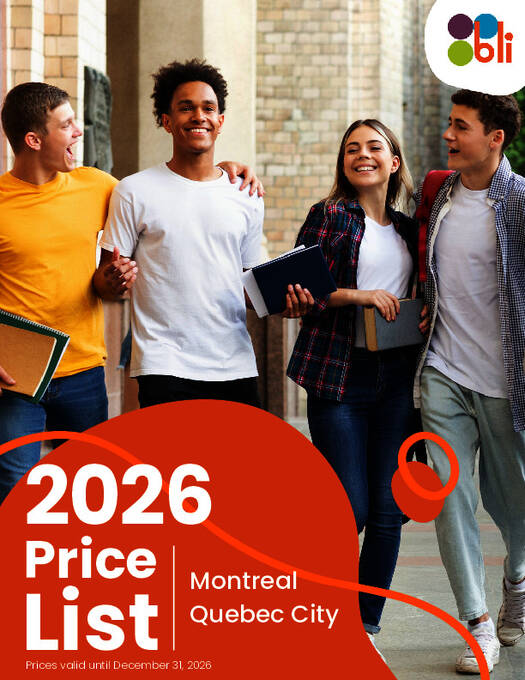 قائمة أسعار BLI 2026