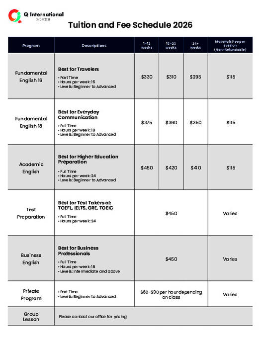 Lista de preços 2026