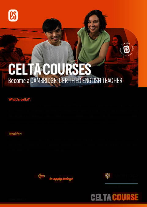 ES CELTA tanfolyam szórólap 2026