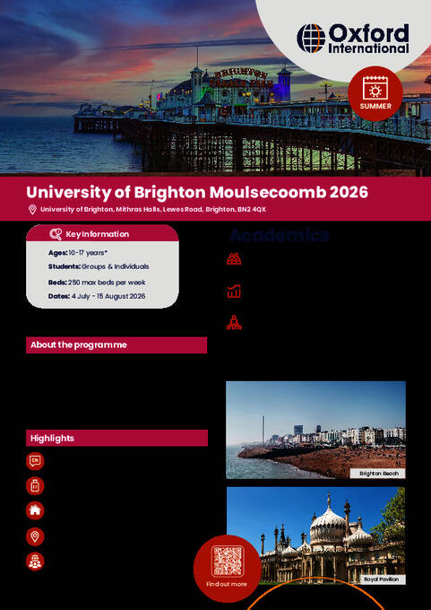 Universitetet i Brighton - Faktaark 2026