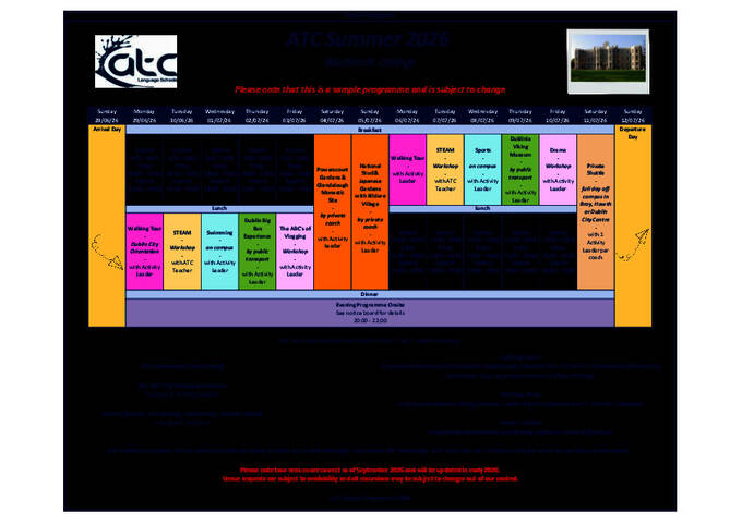  Tidsplan for aktiviteter - juniorer (PDF)