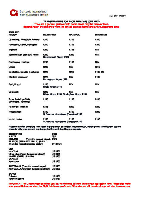 Overføringspriser 2026