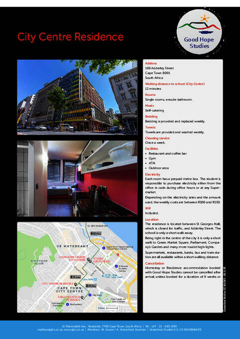 GHS City Centre Residence 2026