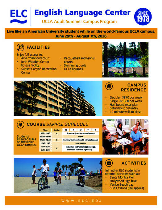 UCLA voksen sommerprogram