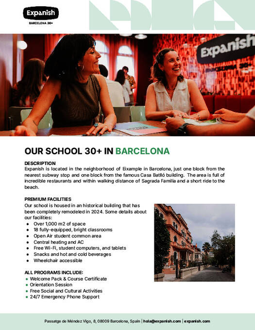 Expanish 30+ الكتيبات (PDF)