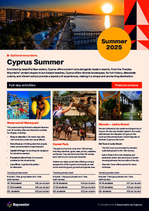 Eksempel – valgfrie sommerutflukter