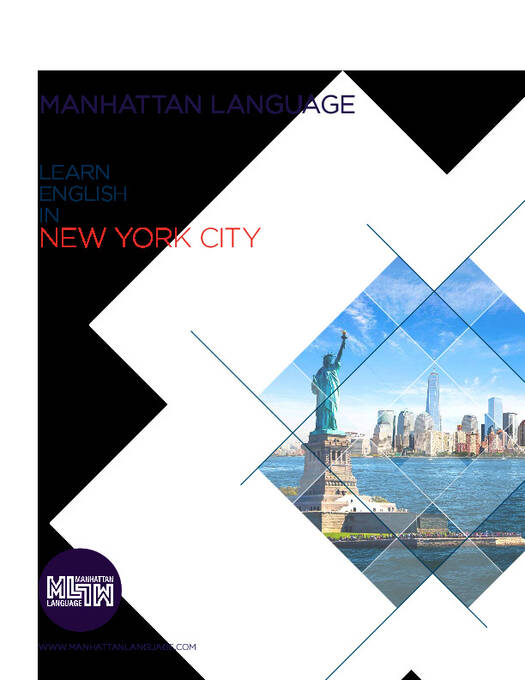 맨해튼 언어 브로셔 