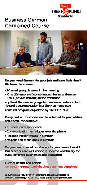 دورات لغة الأعمال