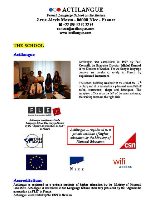 School General Information 2026