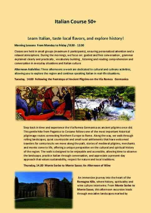 Scuola Palazzo Malvisi Folheto (PDF)