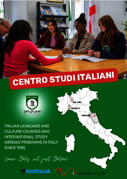 Centro Studi Italiani Brochure