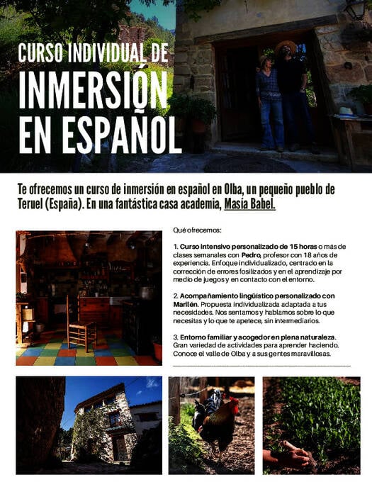 Fordypningskurs (spansk)