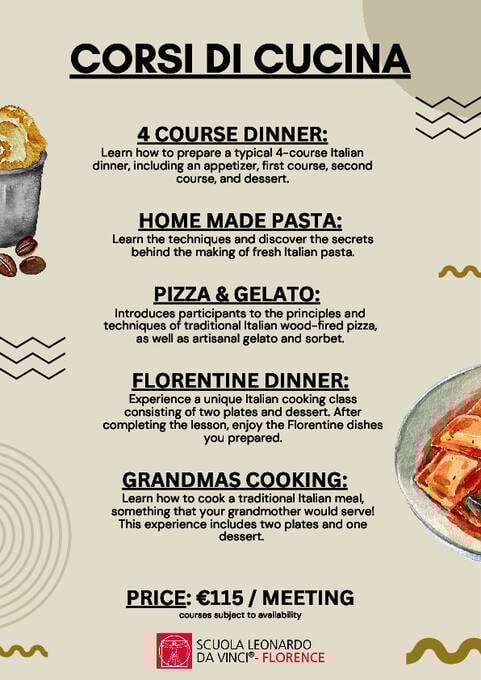 Cooking courses 2026