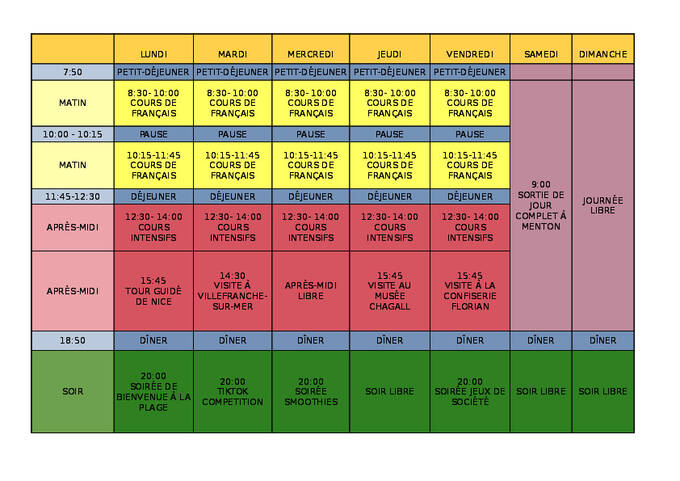  Cronograma de atividades - adultos e juniors (PDF)
