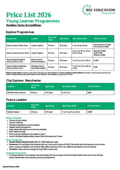 Juniorprisliste 2026