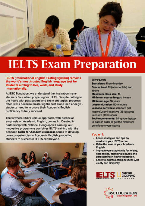Forberedelse til IELTS-eksamen