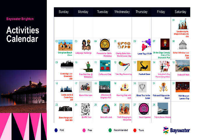 نموذج برنامج النشاط 