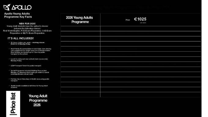 Program for unge voksne 2026