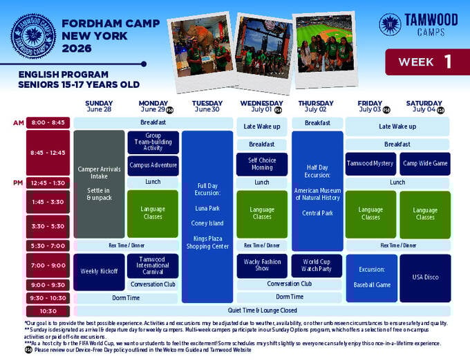  Tevékenységek menetrendje - felnőttek és juniorok (PDF)