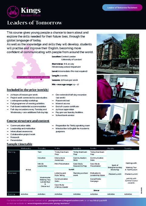  Junior program (PDF)