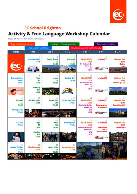  Tevékenységek menetrendje - felnőttek és juniorok (PDF)