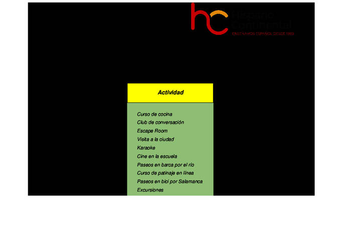 الأنشطة الترفيهيّة 2026