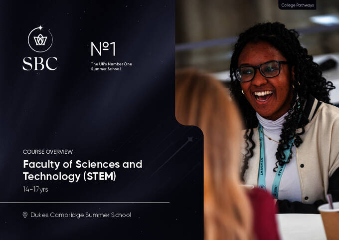 Brosjyre for STEM-fakultetet