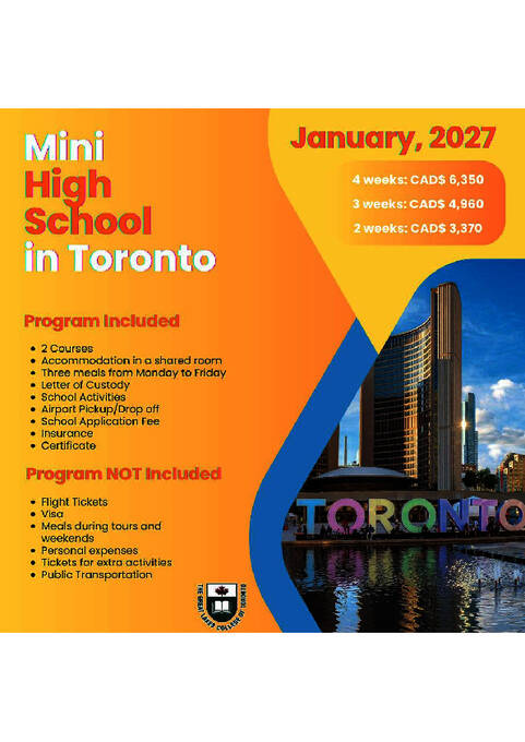 Mini High School em Toronto