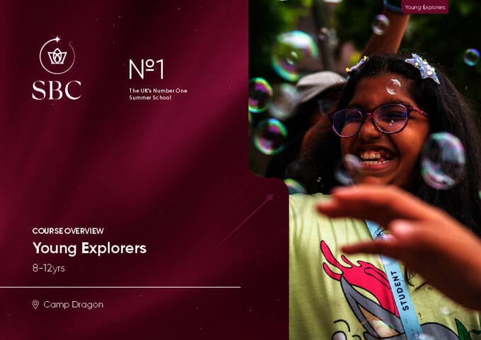 Programa Young Explorers da SBC Dragin School