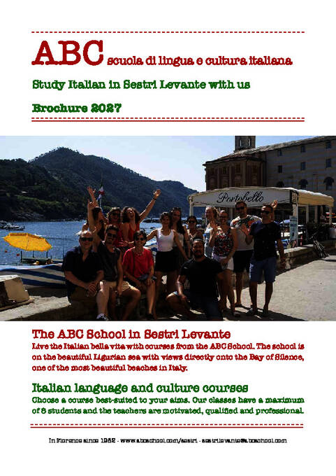 Catálogo Sestri Levante 2027
