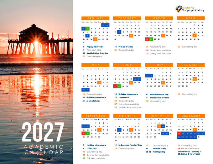 التقويم الأكاديميّ 2027