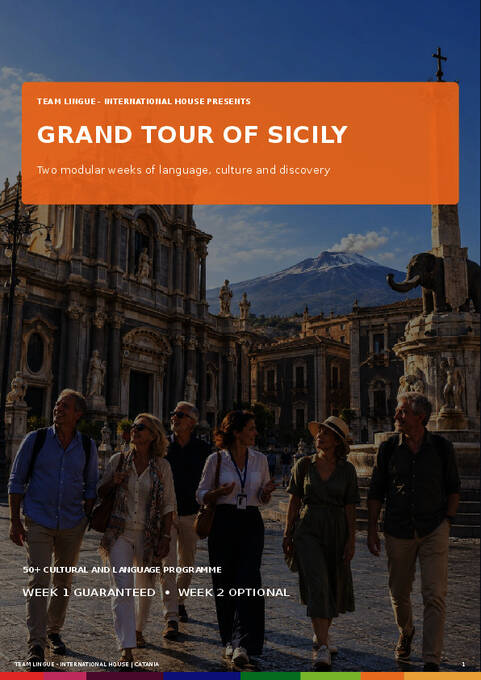 Programa Grand Tour da Sicília 2027