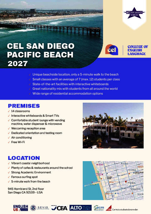 San Diego-faktaark 2027