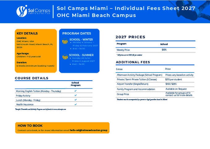 Precios Miami 2027