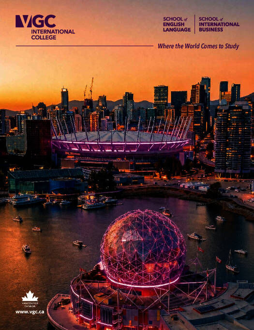 VGC International College Folheto (PDF)