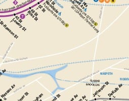 ニューヨーク公共交通機関地図