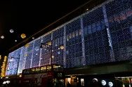 Vianočné osvetlenie na Oxford Street