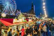 سوق عيد الميلاد في إدنبرة