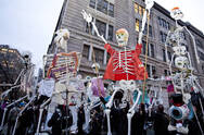 Парад на Хэллоуин в Гринвич-Виллидж