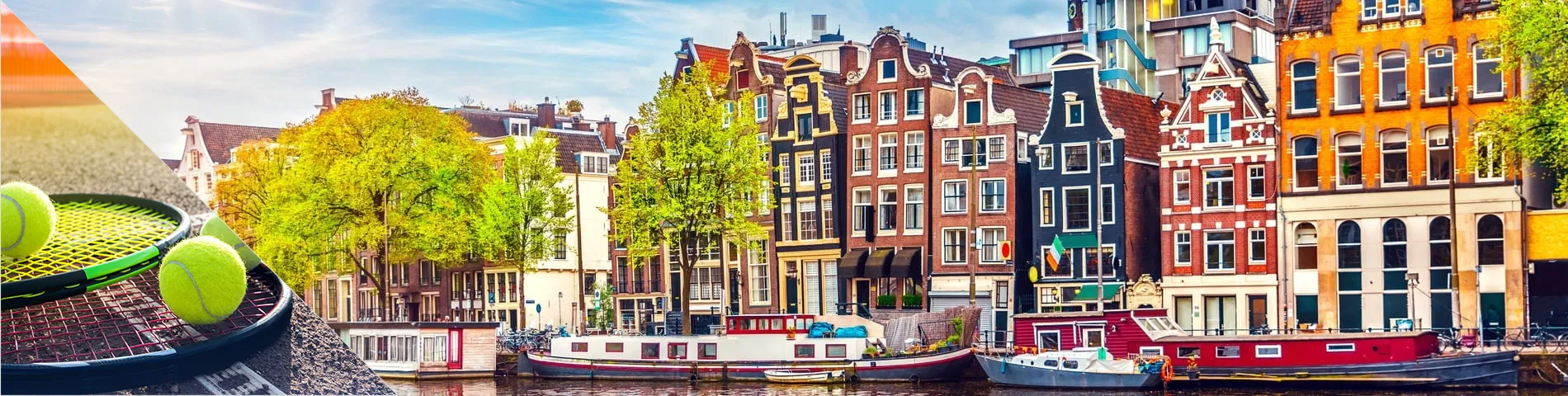 アムステルダム - オランダ語＆テニス