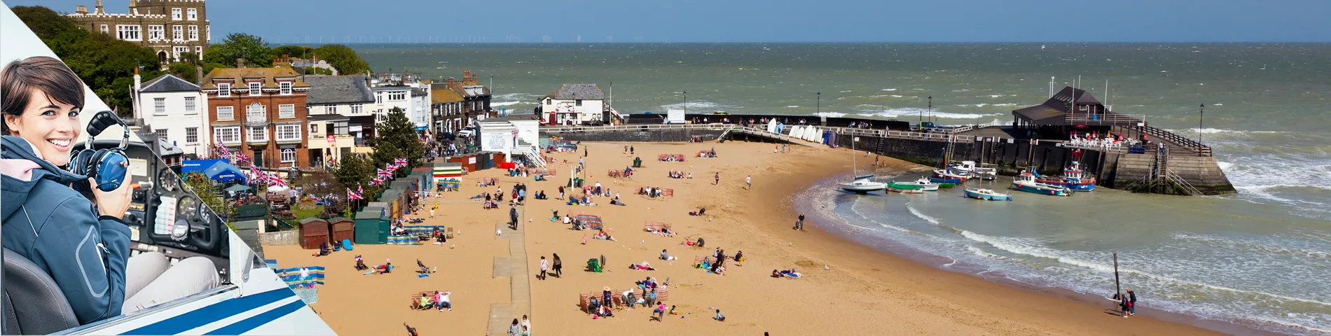 Broadstairs - Engelska för flygning