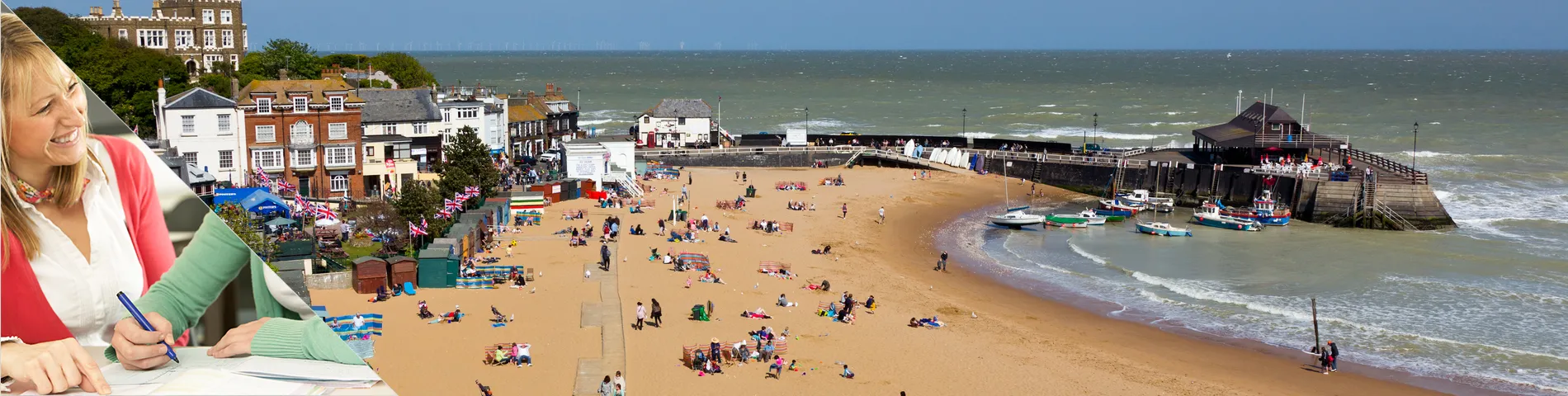 Broadstairs - Bir Dil Öğrenin & Öğretmenle Yaşayın