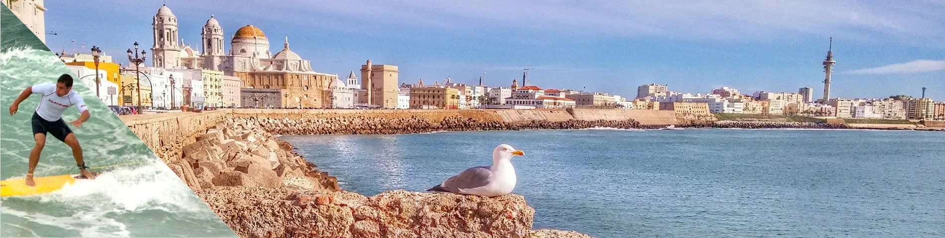 Cádiz - Spanyol & Szörf