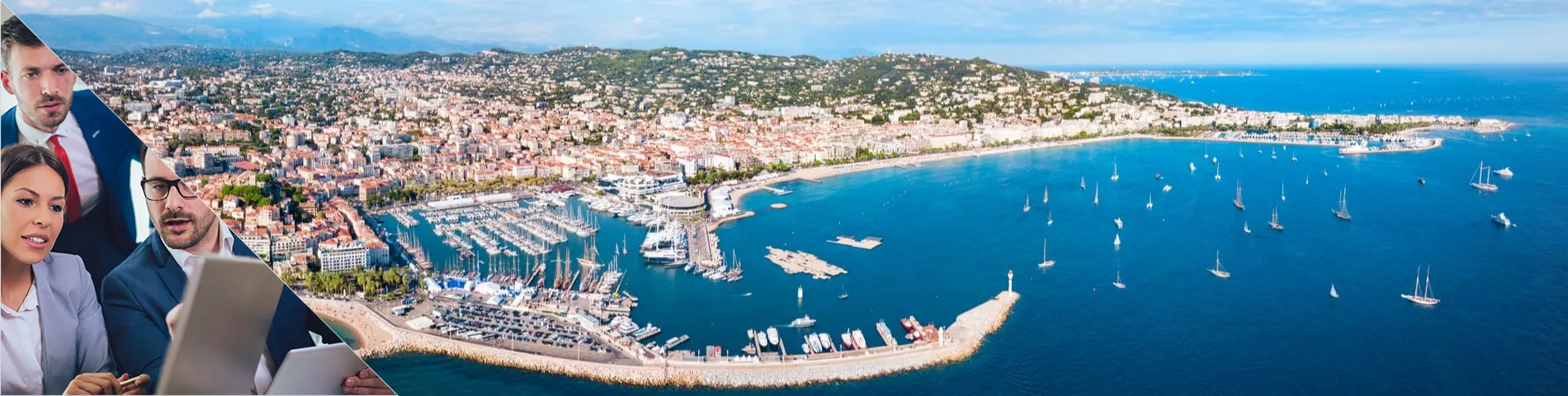 Cannes - Combinazione di Lingua Standard e Business
