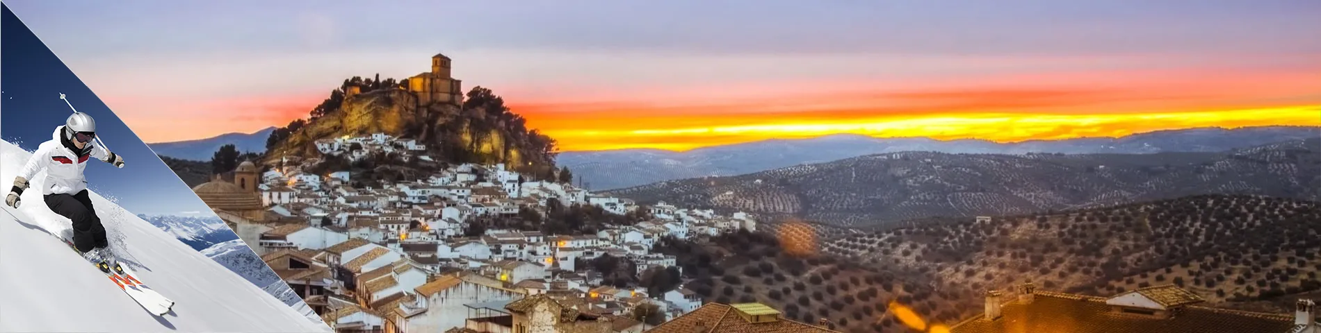 Granada - Spanska & skidåkning