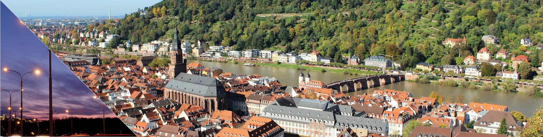 Heidelberg - Večerný