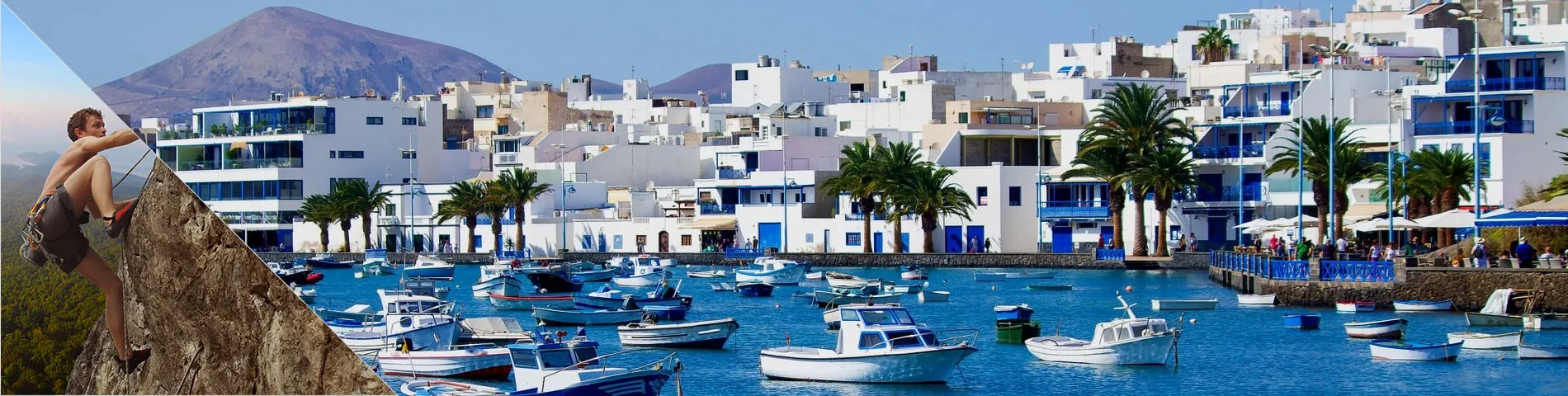 Lanzarote - Hiszpański i wspinaczka