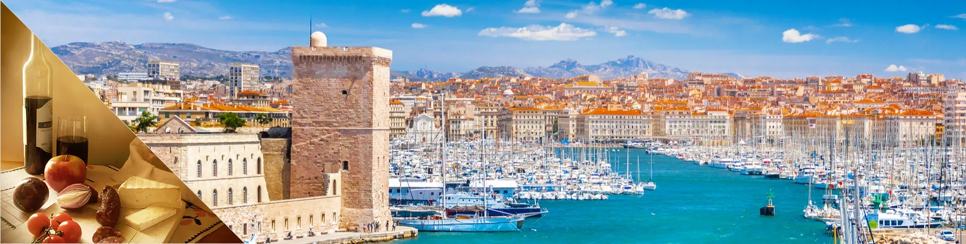 Marseille - Francia Kulturális nyelvtanfolyam (kombinált)