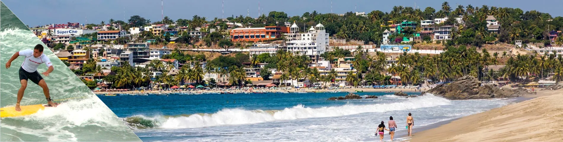 Puerto Escondido - Spanisch & Surfen