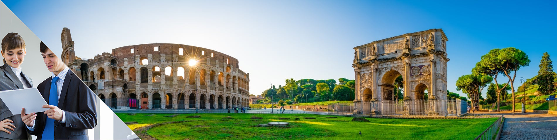Řím - Obchodní výuka formou jeden na jednoho